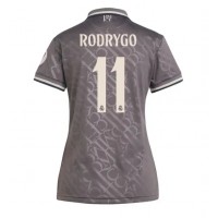 Camiseta Real Madrid Rodrygo Goes #11 Tercera Equipación Replica 2024-25 para mujer mangas cortas